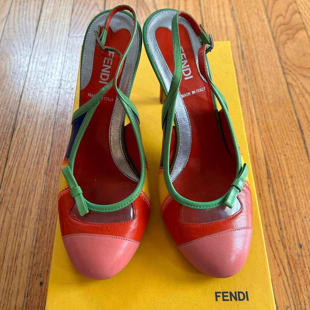Vintage Fendi Slingbacks